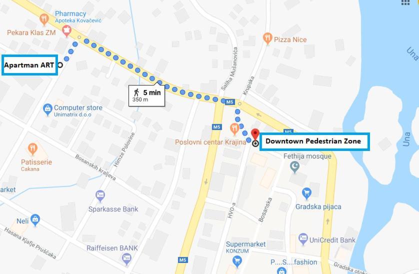 Apartman Art Бихач Экстерьер фото